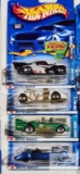 Complete 2002 He-Man series Hot Wheel cars, new in packages