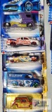 One 2004 Final Run Hot Wheels car, one 2002 Sweet Ride series and three Crazed Clowns series Hot