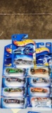 Nine 2004 Track Aces Hot Wheel cars, new in packages