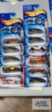 Eleven 2003 Hot Wheels Final Run cars, new in packages