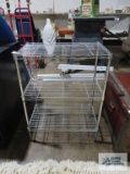 HDX metal adjustable wire shelving unit