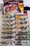 Johnny Lightning Monopoly car gift set and 13 Johnny Lightning Monopoly diecast cars, new in