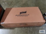 Juggernaut storage metal wagon with pneumatic tires, new in box. model number 3418-GR.
