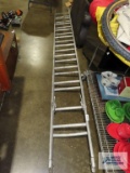 24' Aluminum extension ladder