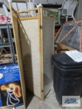 Folding room divider