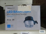 Torch Star LED 40 watt dust to dawn flood light, new in box