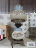 Gone with the Wind style floral lamp