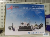 Anran 4 Channel HD home security camera kit in box