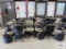 Approximately 36 roll about computer chairs