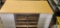 Formica top knee-hole desk, 5' long by 2' 6