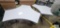 Two white board tables. 5' 9