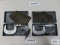 Pair of Mitutoyo calipers in cases