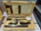 Baker machinist gauge set in case
