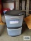 Plastic two drawer storage bin