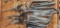 Pry bars, punches, cylinder homes and etc
