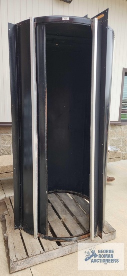 Dark room door. 45" across by 85-1/2" tall.