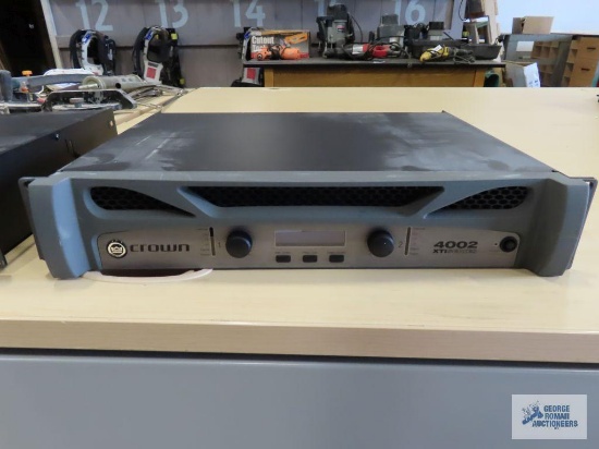 Crown XTI series amplifier, model 4000