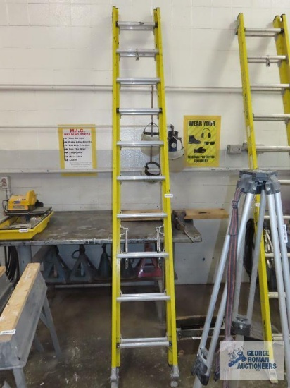 Werner 20' fiberglass extension ladder