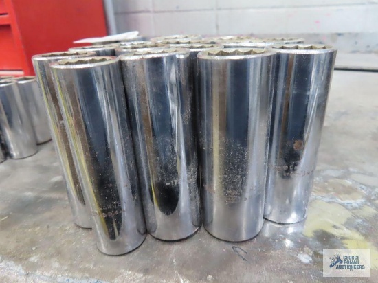 Proto Challenger 1/2" SAE deep well sockets