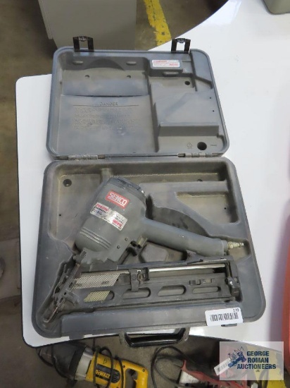 Senco pneumatic nailer in case