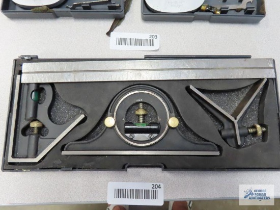 Machinist square and level set