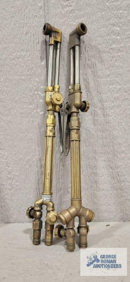 Pair of acetylene torches