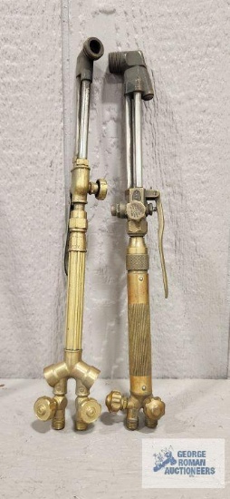 Pair of acetylene torches