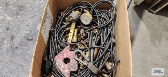 Acetylene torch parts and pieces with extra gauge