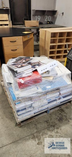 Variety of guide books and information books