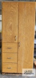 Wooden storage cabinet