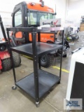 Audio video roll about cart