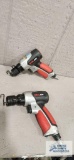 Two Exelair pneumatic hammers