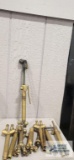 Acetylene torch with acetylene torch parts and pieces