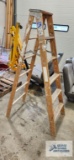 6' Wooden step ladder