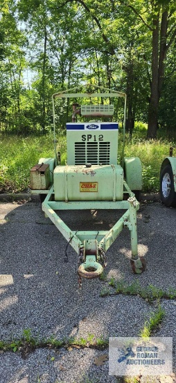 Ford model LSG-4231-6007-ZA 4 inch gas trash pump with a Ford 2.3 l engine