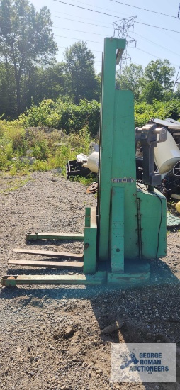 Crown model 20MT 2000# walk behind electric lift.