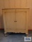 Mahogany painted armoire. On second floor.