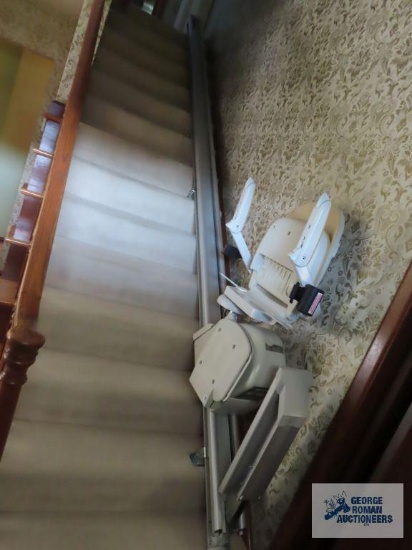 Acorn Superglide 130 T700 stair lift with rack and pinion design. 14 steps. 161" long. Max weight