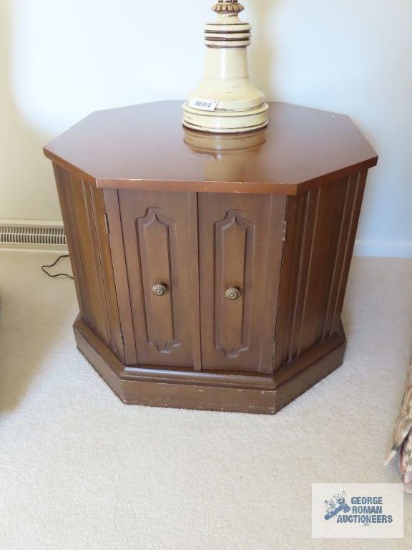 Fruitwood commode. On first floor.