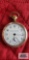 Hamilton Watch Company pocket watch, marked Wadsworth pilot guaranteed, 20 years 860151. 17 Jewels,