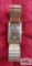 Girard Perregaux watch, marked 14K on gold colored band, marked Speidel 10K GF on the top