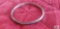 Silver color bracelet, marked sterling