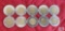 (10) Canadian $2Loonie coins