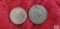 1808 Austrian 20 Kreuzer coin. 1966 Panamanian 1/4 Balboa coin.