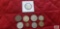 Coins from Sweden and Greece.