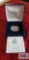 1999 US Mint Susan B. Anthony proof coin.