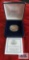 1999 U.S. Mint Susan B. Anthony proof one dollar coin.