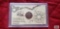 186 Year-old shipwreck coin. A genuine coin from the shipwreck of the Adm. Gardner, which sunk in