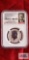 2014-W Kennedy 50th anniversary silver fifty cent high relief, early releases, coin, reverse PF.