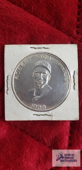 1996 Robert "Bob" Feller, 30th Anniversary of First Major League Game, token